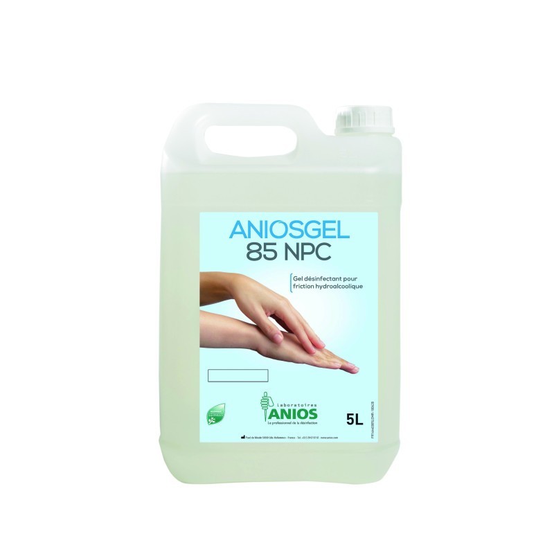 Gel hydroalcoolique ANIOSGEL 85 NPC - Bidon 5 litres