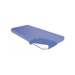 Drap housse jetable bleu 40 gr/m² par 75