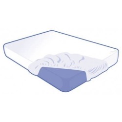 Housse de matelas jetable 1 place 80 x 190 x 15 cm, carton de 75