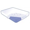 Housse de matelas jetable 1 place 90 x 190 x 15 cm, carton de 75