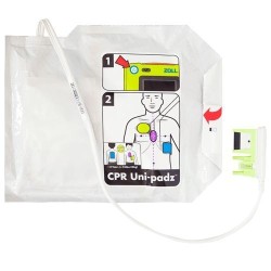 Électrodes CPR Uni-Padz adulte/enfant ZOLL AED 3 (aide au massage)