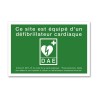 Kit de signalétique - Set de 5 autocollants