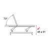 Table d'examen électrique 2 plans