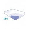 Housse de matelas jetable 2 places 160 x 200 x 15 cm, carton de 75