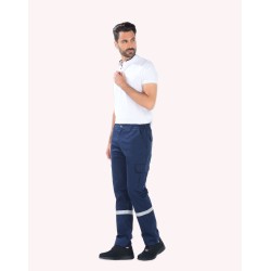 Pantalon intervention avec bandes rétro-réfléchissantes homme