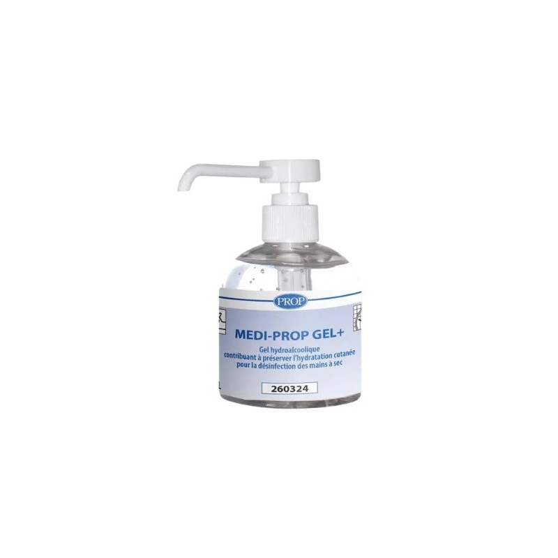 Gel hydroalcoolique MEDI-PROP, 300 ml avec pompe