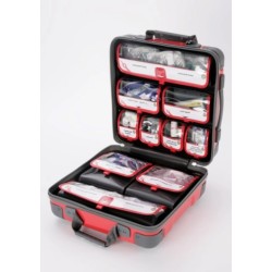 Valise moyenne rouge iNTRAXX