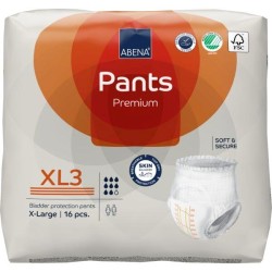 Culottes absorbantes Pants Premium XL3, sachet de 16