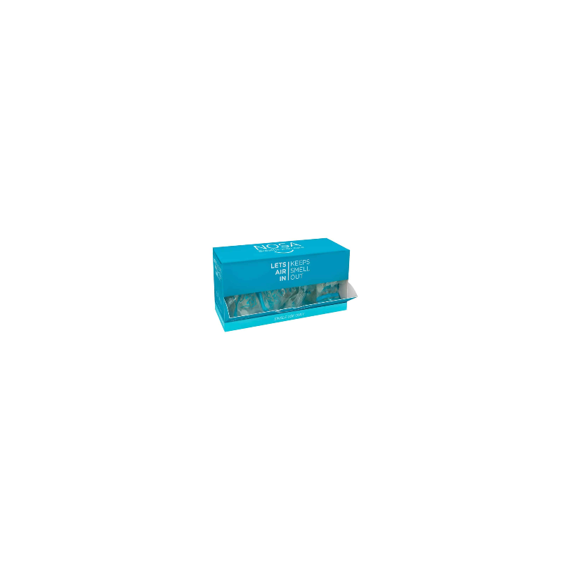Bouchon de nez parfumé au menthol, lot de 50