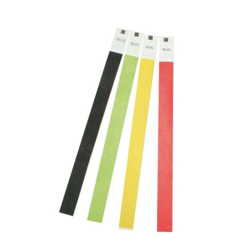 Bracelets d’identification des victimes, lot de 100
