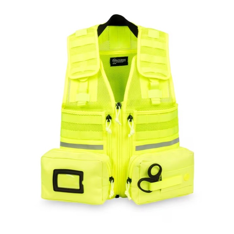 Gilet tactique d'intervention multi-poches