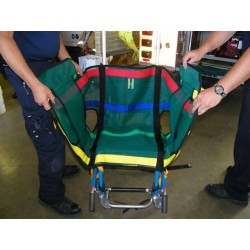 Système de maintien bariatrique BEAR STAIR pour chaise portoir