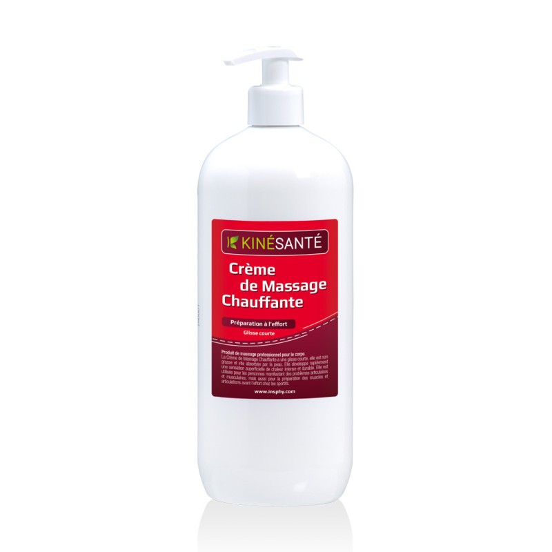 Crème de massage chauffante