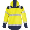 Veste softshell haute visibilité avec manches amovibles