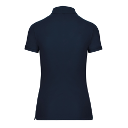 Polo manches courtes polycoton femme