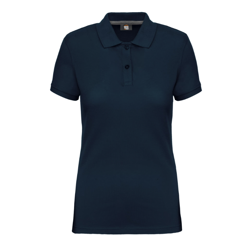 Polo manches courtes polycoton femme