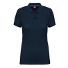 Polo manches courtes polycoton femme