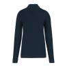 Polo manches longues polycoton homme