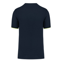 Tee-shirt bicolore polycoton homme