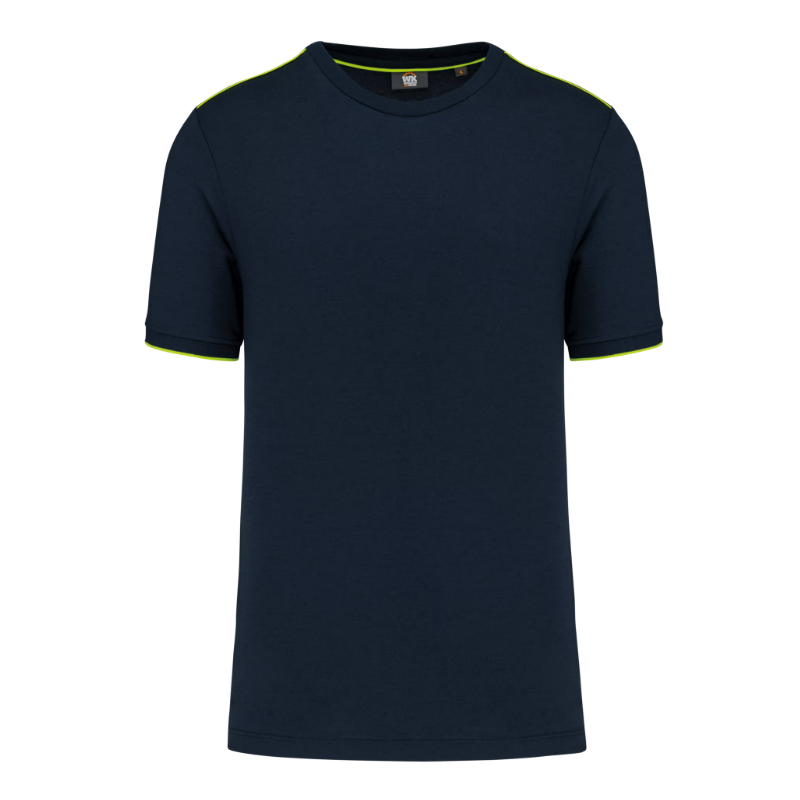 Tee-shirt bicolore polycoton homme