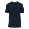 Tee-shirt bicolore polycoton homme