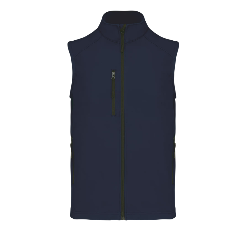 Gilet softshell sans manches homme