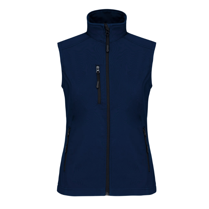 Gilet softshell sans manches femme