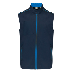 Gilet bicolore sans manches...