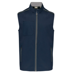 Gilet bicolore sans manches homme