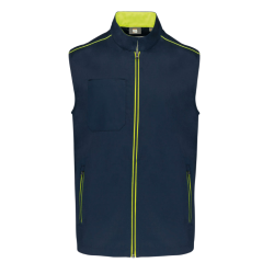 Gilet bicolore sans manches homme