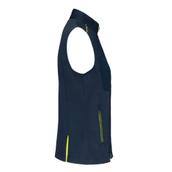 Gilet bicolore sans manches femme