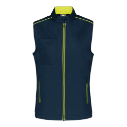 Gilet bicolore sans manches...