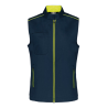Gilet bicolore sans manches femme