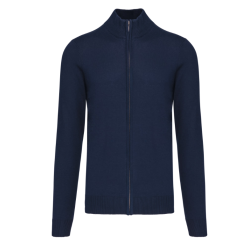 Cardigan zippé homme