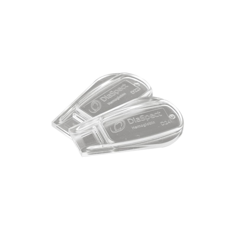 Microcuvettes pour Analyseur d'hémoglobine DIASPECT TM, lot de 100